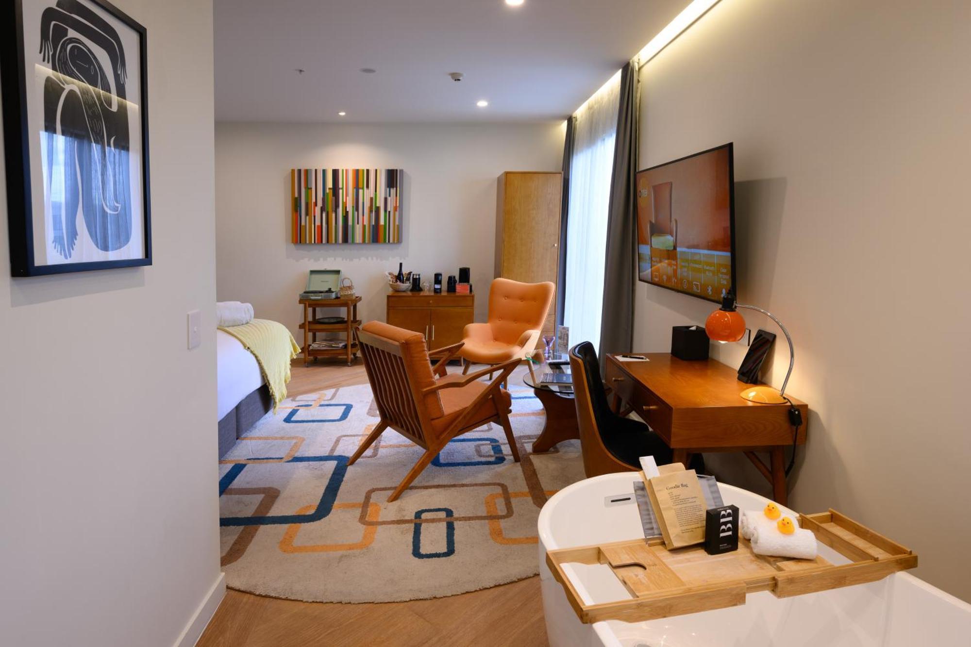 Ohtel Auckland Hotel Eksteriør billede A room at the hotel