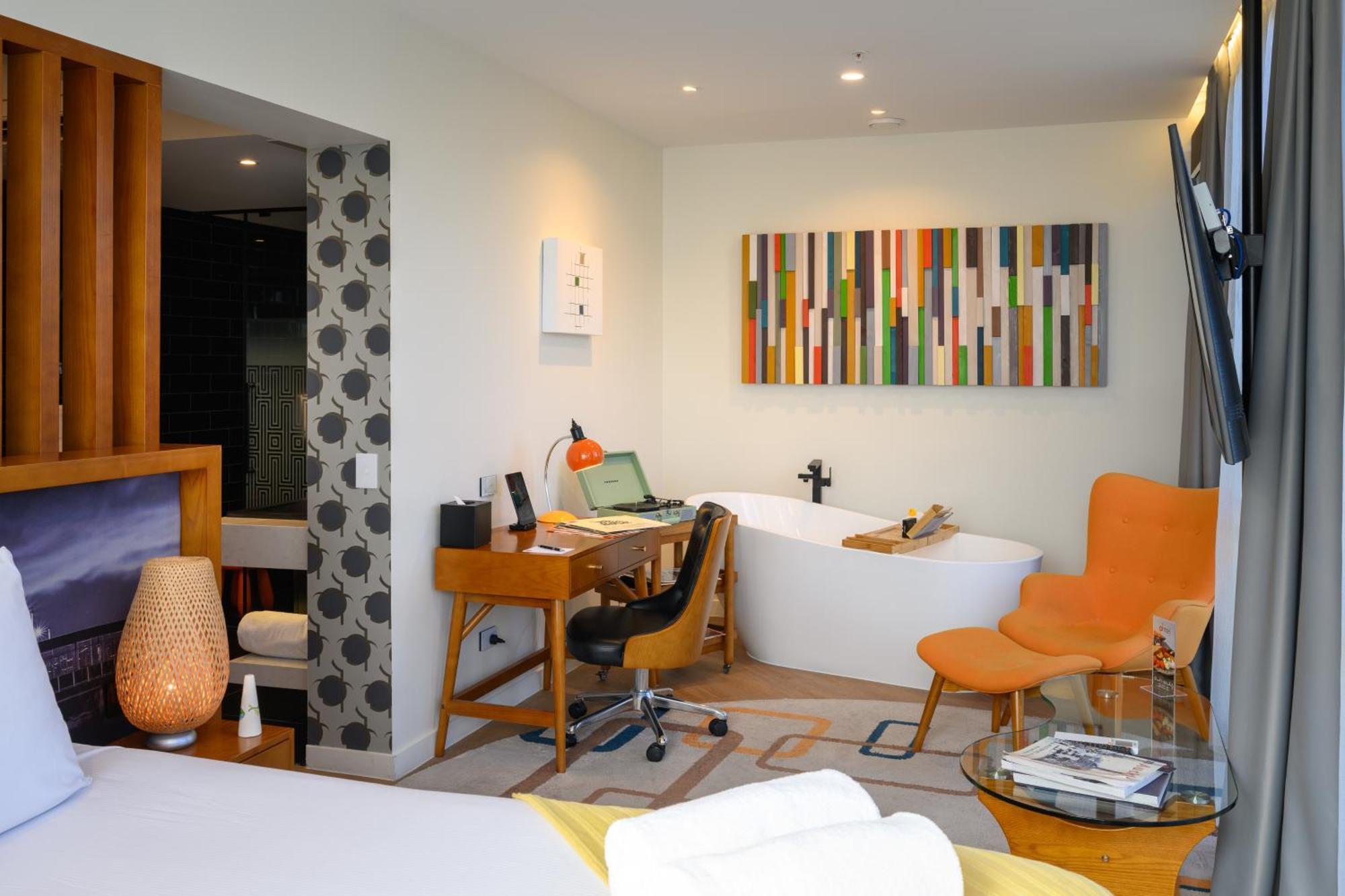 Ohtel Auckland Hotel Eksteriør billede A room at the hotel