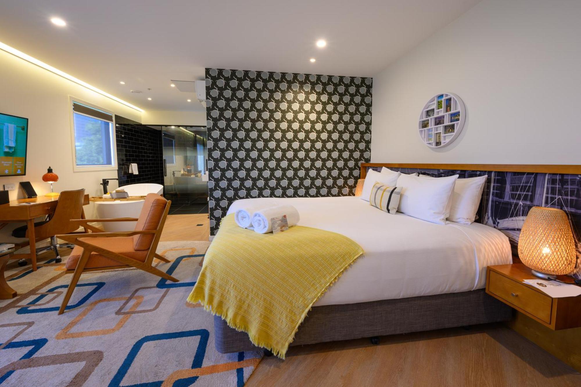 Ohtel Auckland Hotel Eksteriør billede A bedroom at the hotel