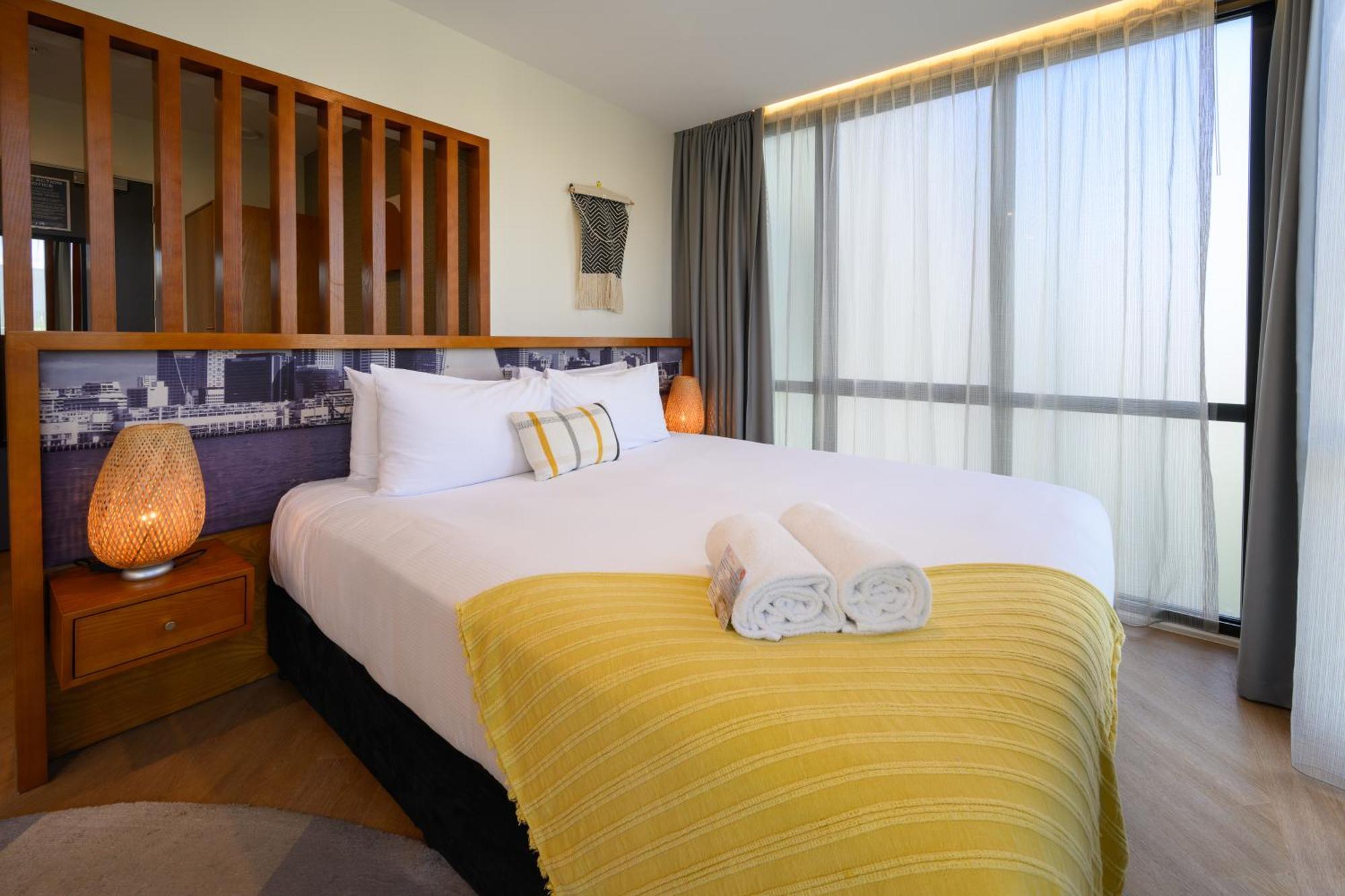 Ohtel Auckland Hotel Eksteriør billede A bedroom at the hotel