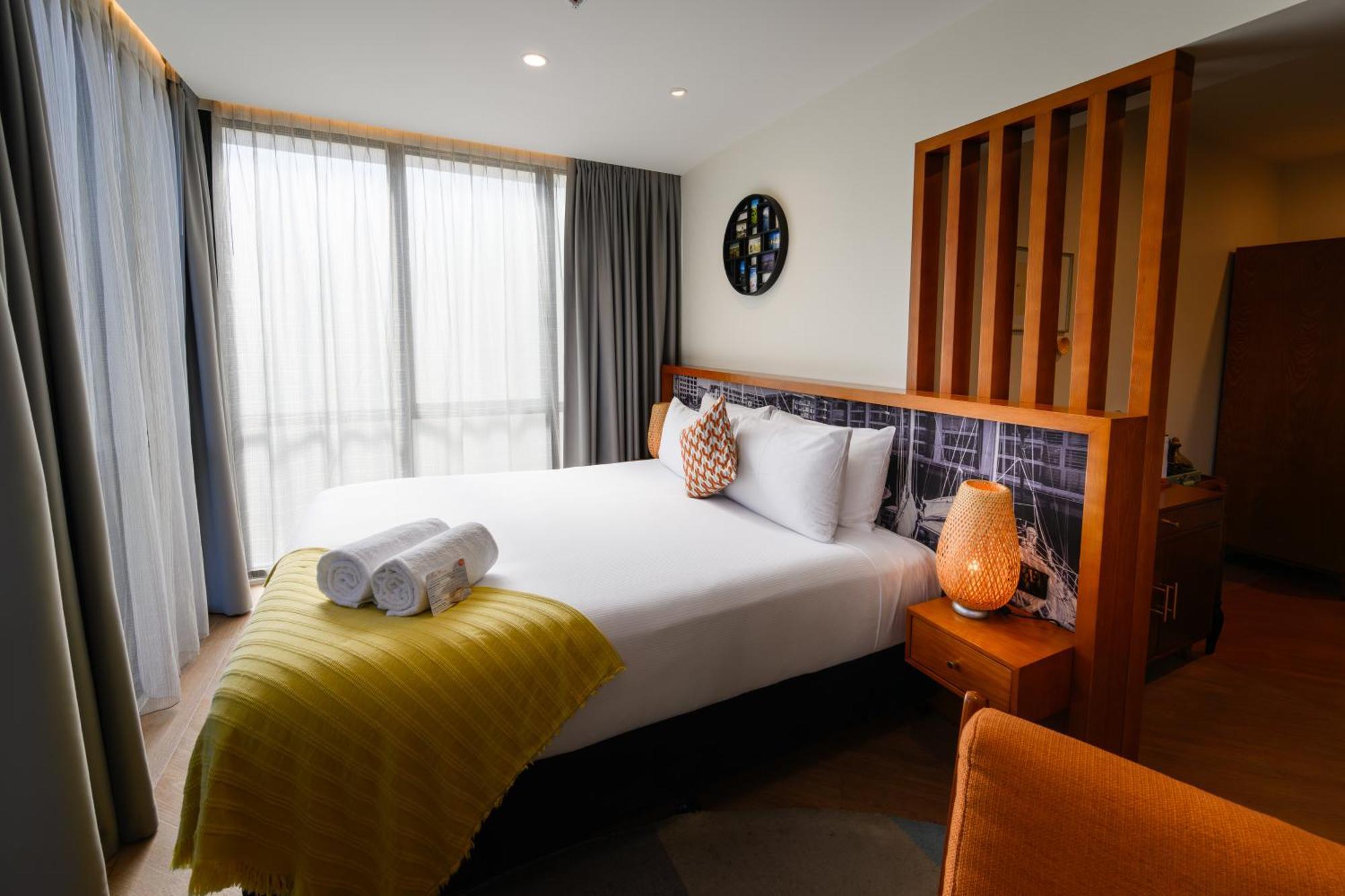 Ohtel Auckland Hotel Eksteriør billede A bedroom at the hotel