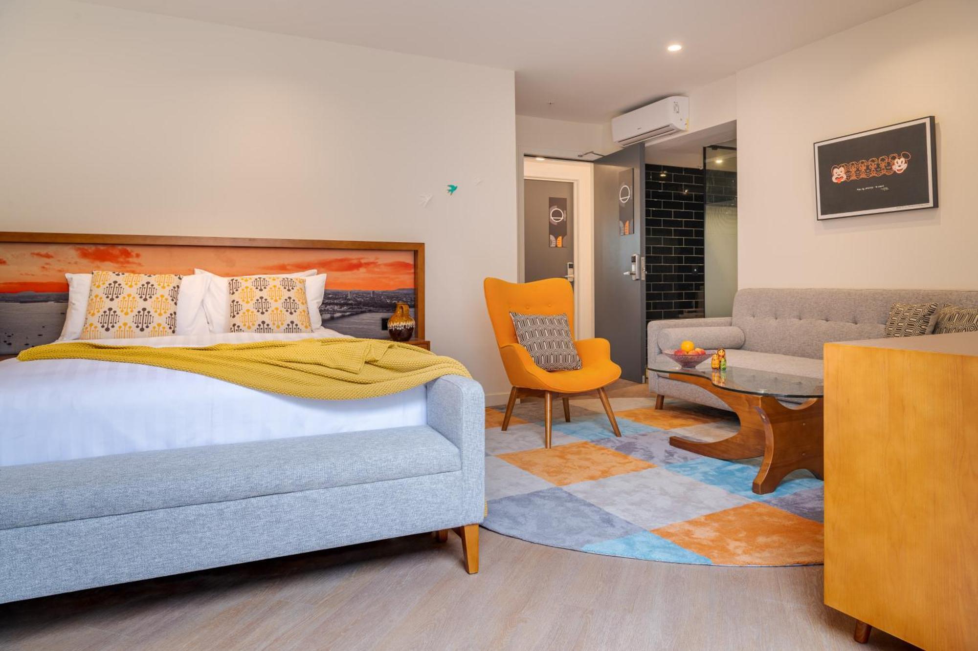 Ohtel Auckland Hotel Eksteriør billede A room at the hotel